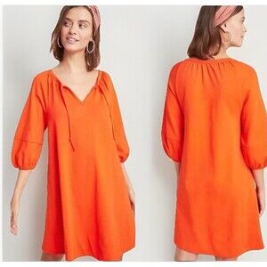 Anthropologie FALL Anais Peasant Tunic Transition Boho Artsy Minimal autumn